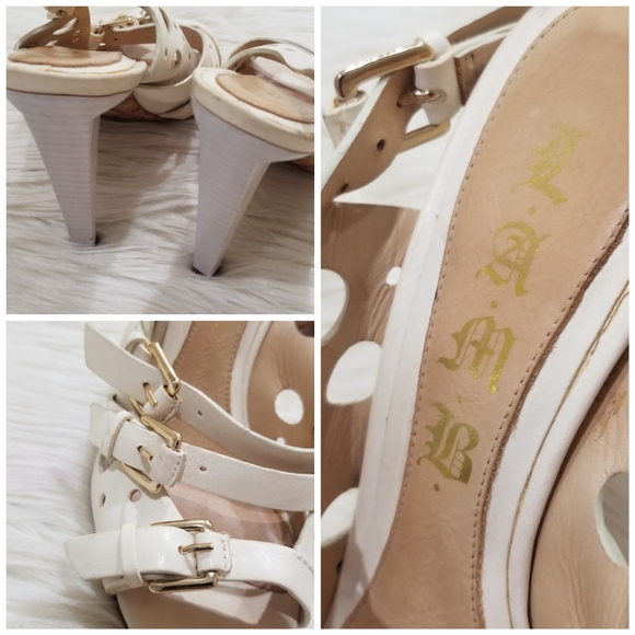 Lamb strappy heels - Picture 3 of 6